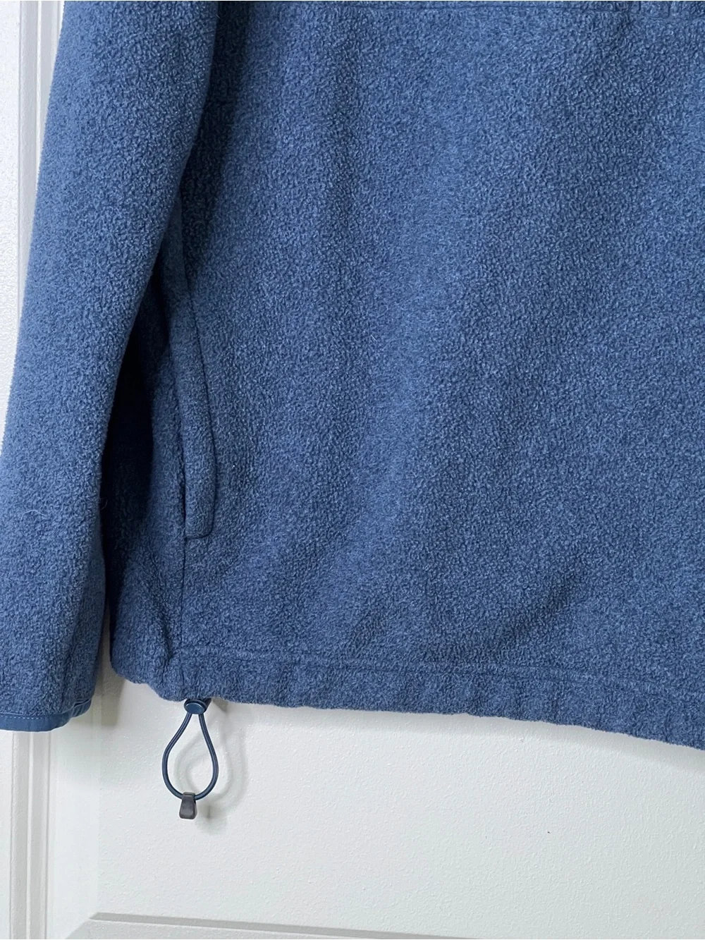 The North Face Navy & Tan 1/2 Zip Fleece Pullover